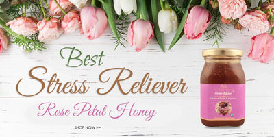 rose petals honey a true stress buster product