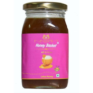 Lotus powder infused honey benefits Skin glow and smooth Hair front 
